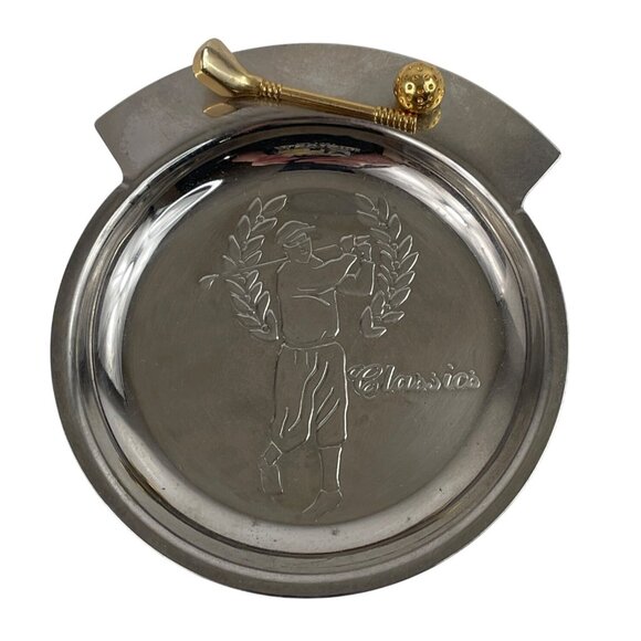 unbranded Other - Vintage Golf Club Driver and Ball Coin Change Tray